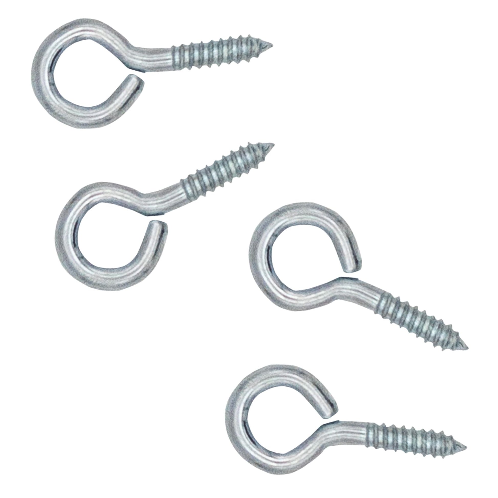 11/16" Zinc-Plated Screw Eyes