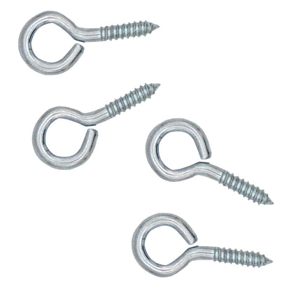 11/16" Zinc-Plated Screw Eyes