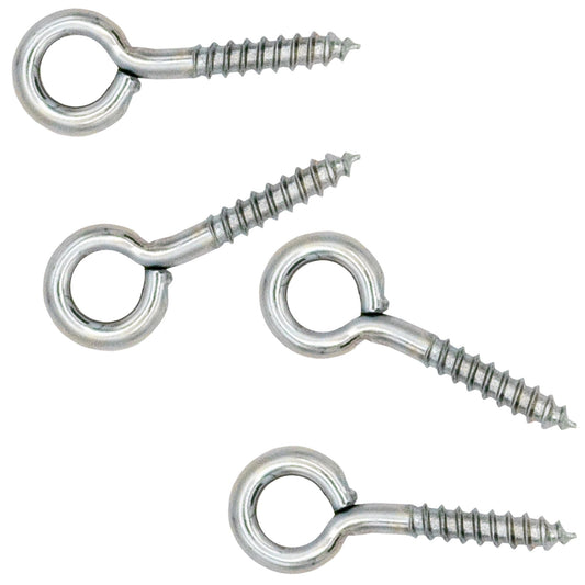 13/16" Zinc-Plated Screw Eyes