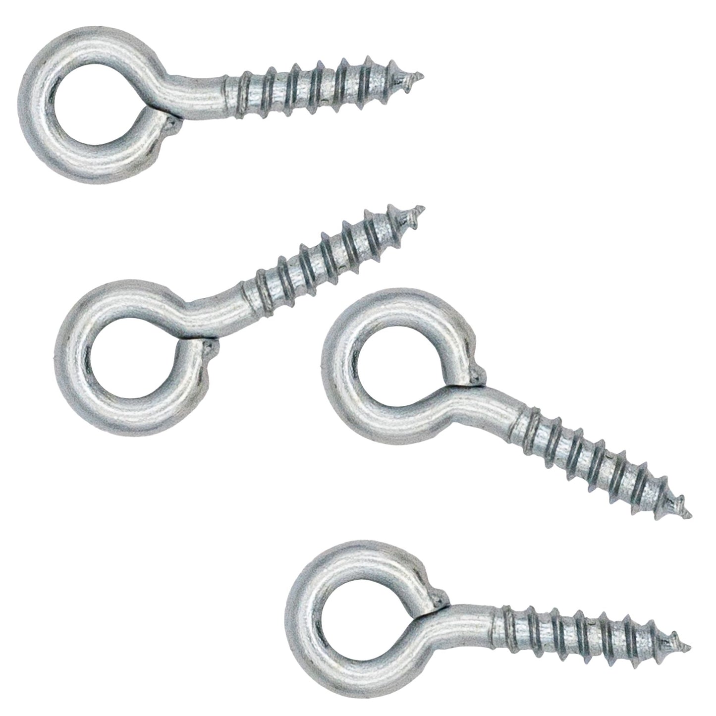 1-3/16" Zinc-Plated Screw Eyes