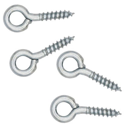 1-3/16" Zinc-Plated Screw Eyes
