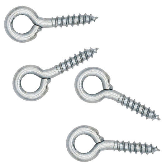 1-3/16" Zinc-Plated Screw Eyes