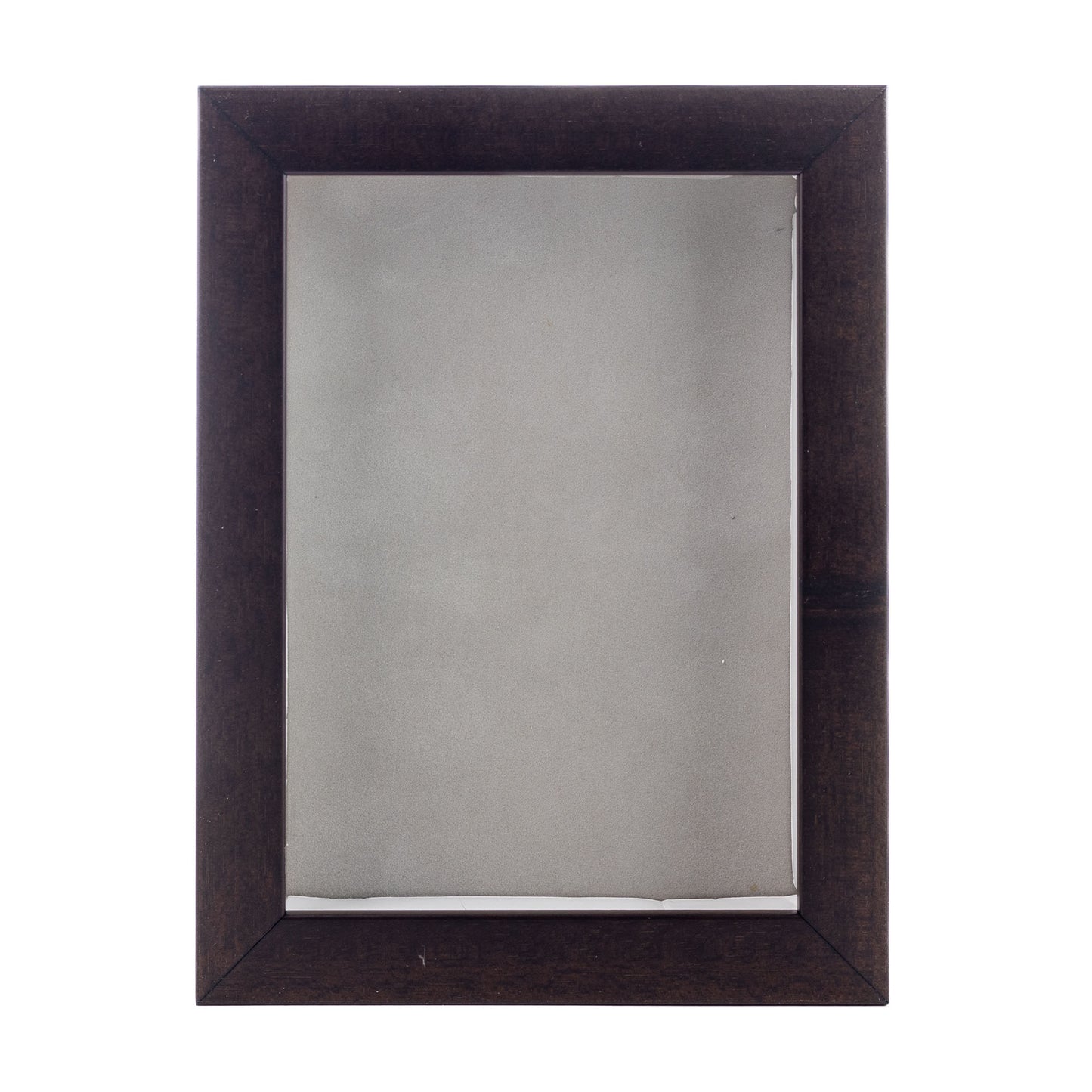 Walnut Shadow Box Frame With Light Grey Acid-Free Suede Backing