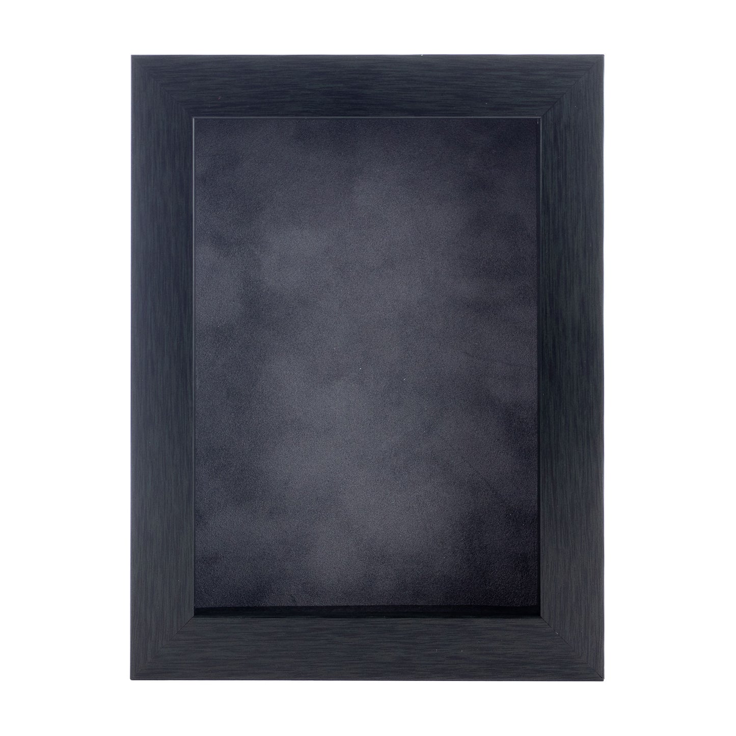 Charcoal 8x8 Wood Shadow Box with Grey Acid-Free Backing - With 5