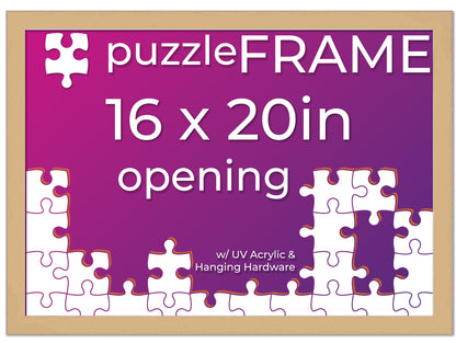Natural Frame for Jigsaw Puzzles