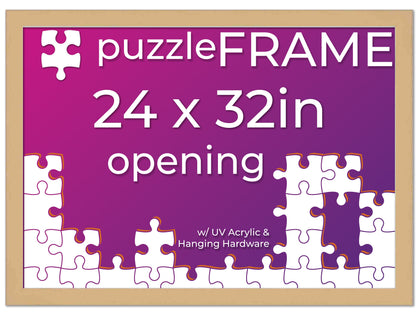 Natural Frame for Jigsaw Puzzles