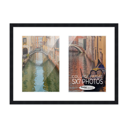 Contemporary Black Wood Picture Frame