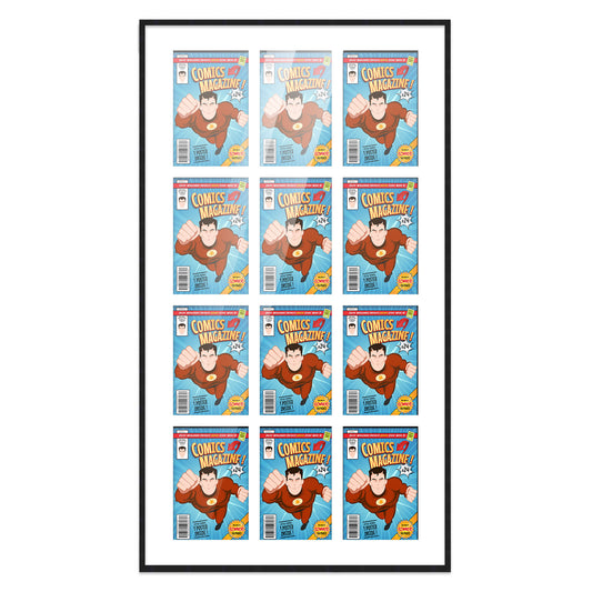 Comic Book Frame for 12 Comic Books