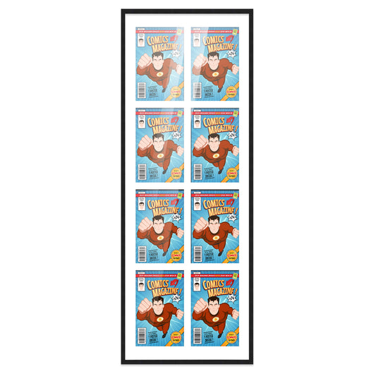 Comic Book Frame for 8 Comic Books