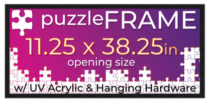 Black Frame for Jigsaw Puzzles