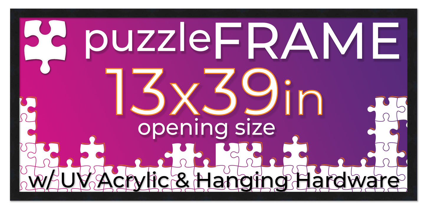 Black Frame for Jigsaw Puzzles