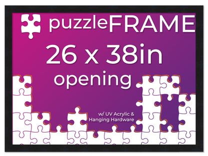 Black Frame for Jigsaw Puzzles