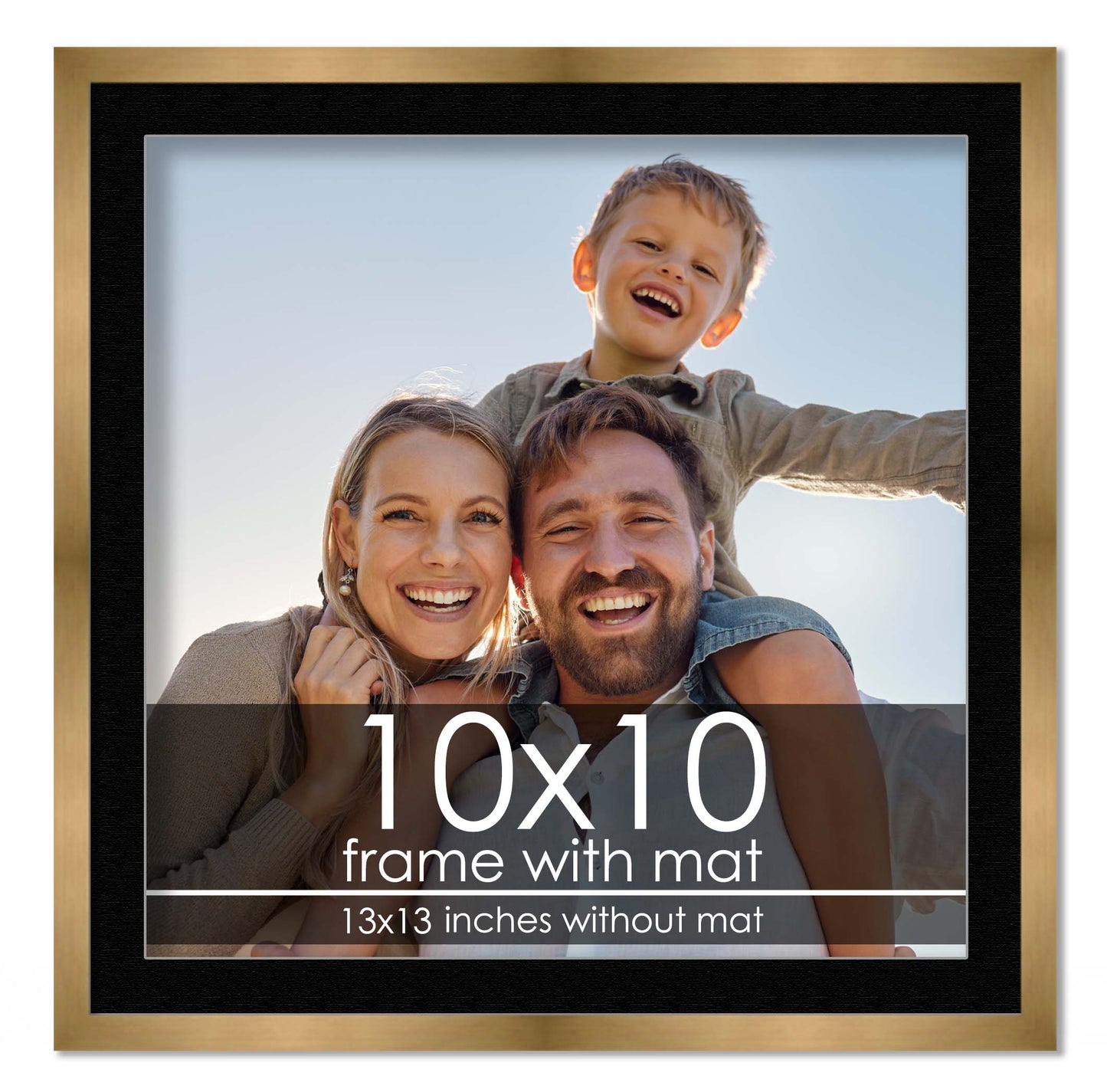 Bronze Frame with Black Mat