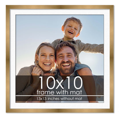 Bronze Frame with White Mat