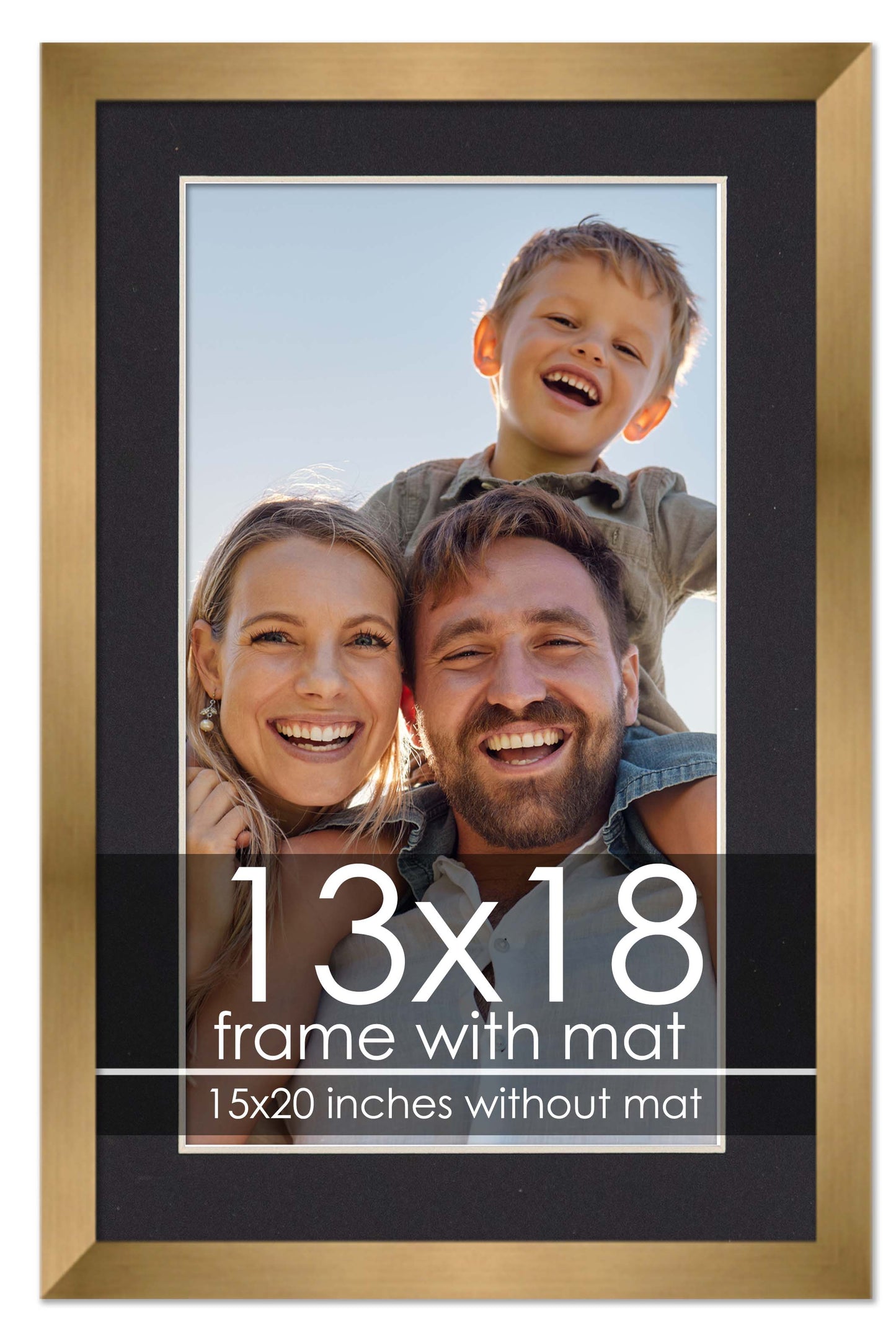 Bronze Frame with Black Mat