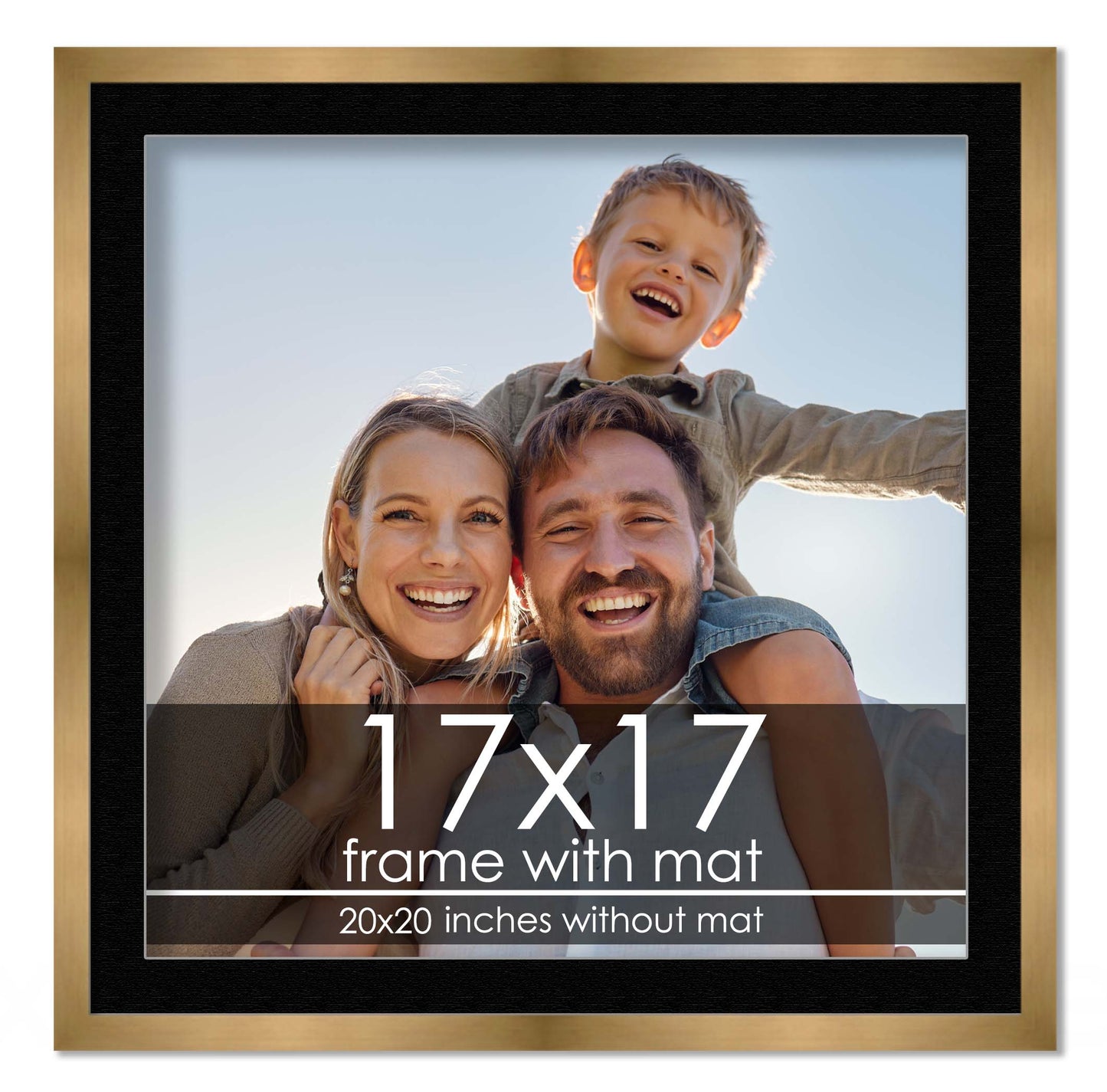 Bronze Frame with Black Mat
