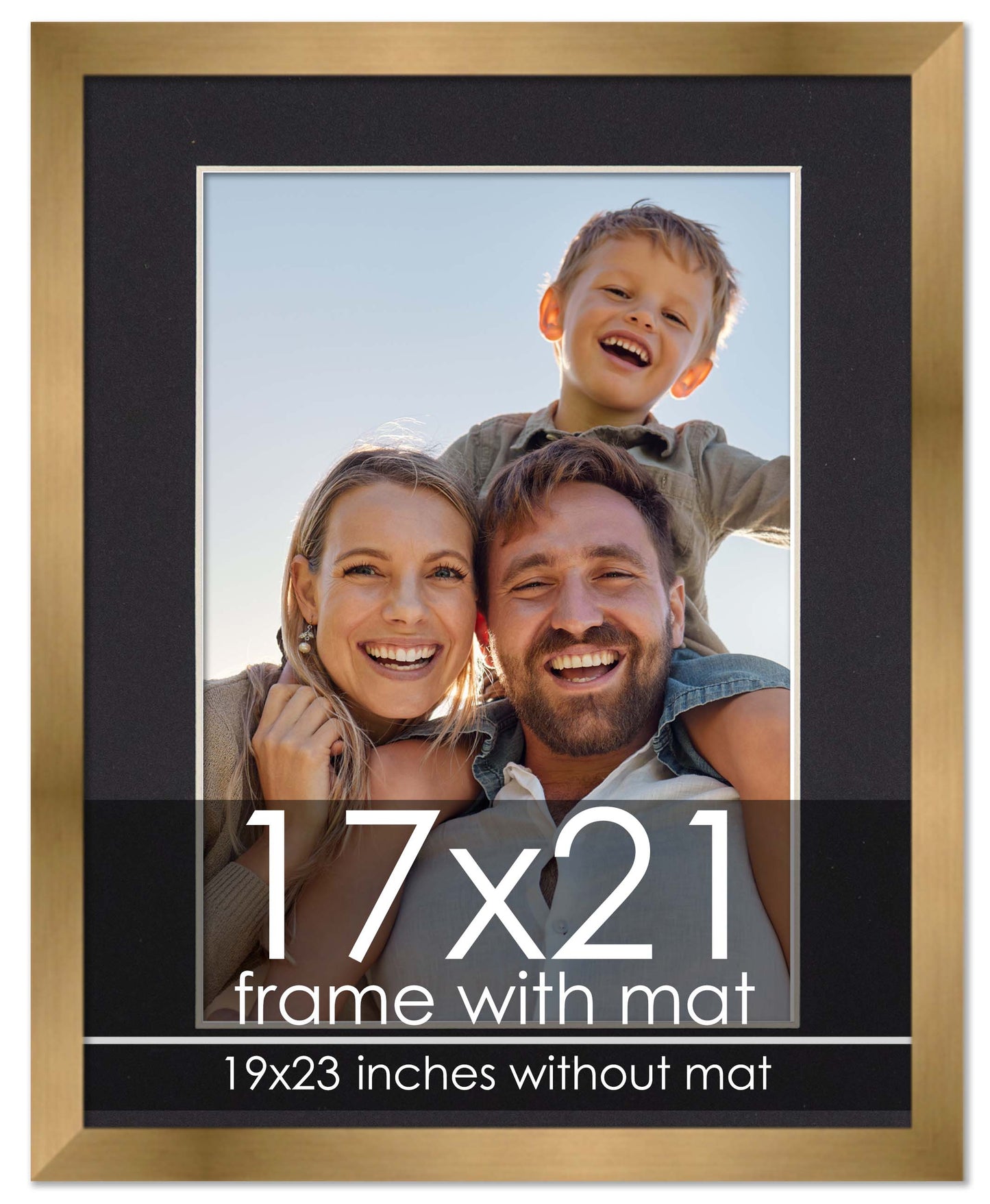 Bronze Frame with Black Mat