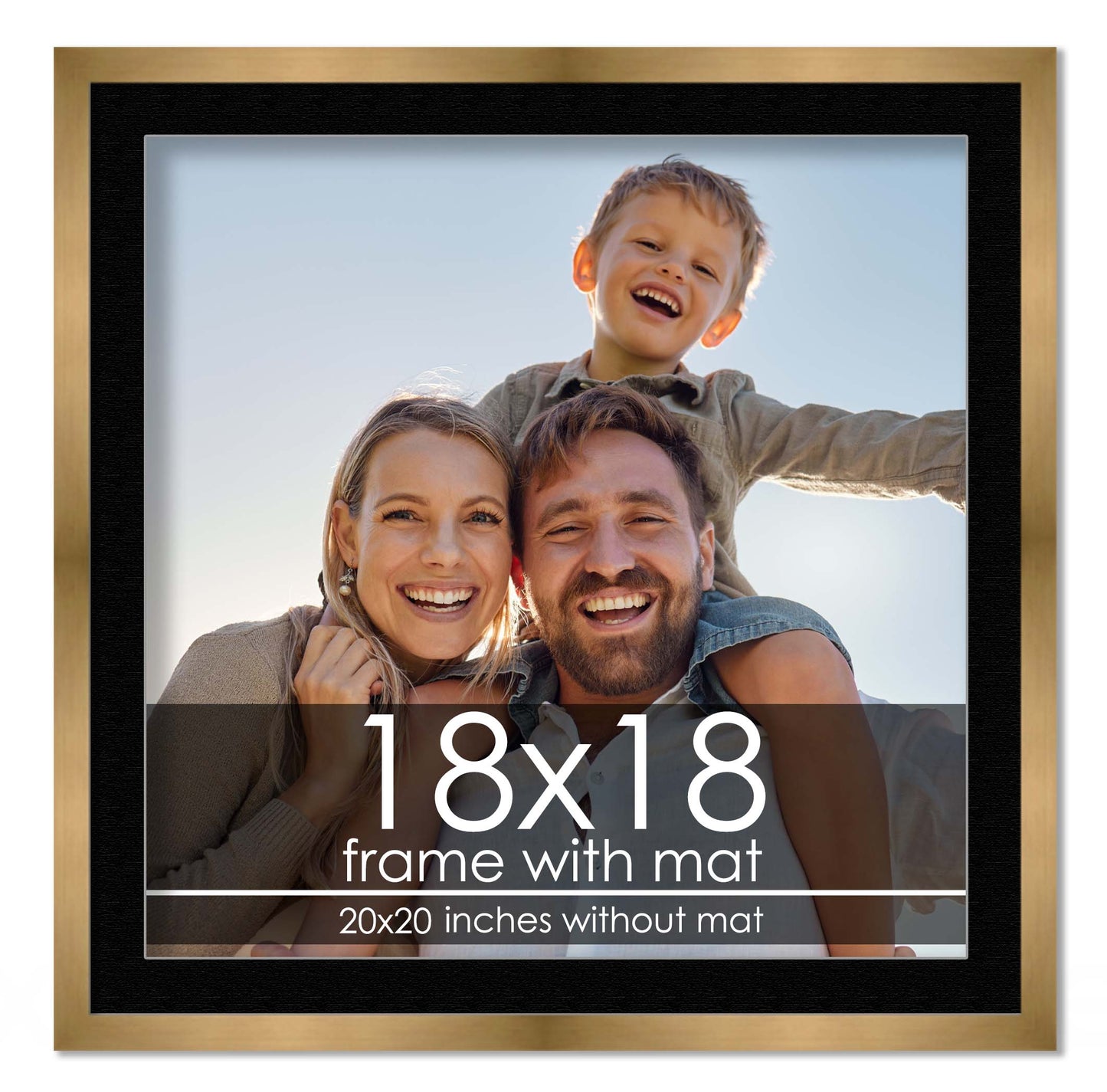 Bronze Frame with Black Mat
