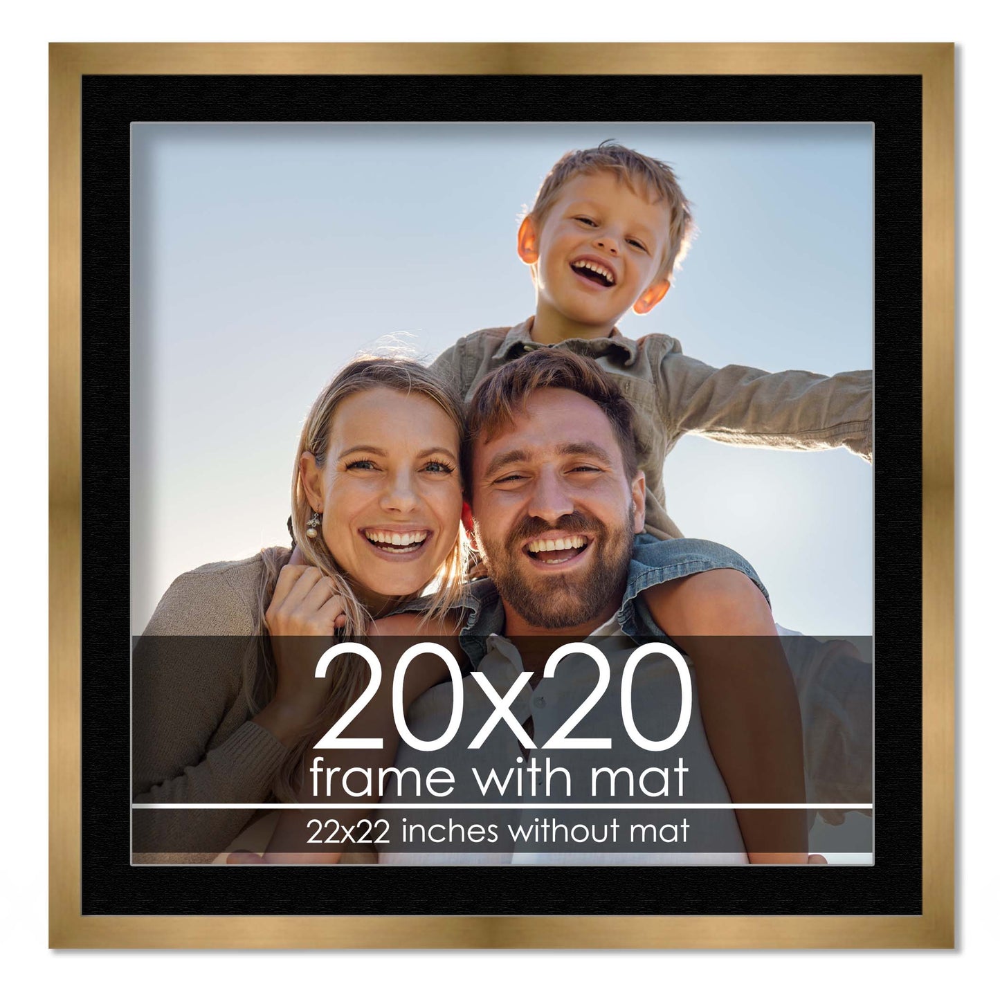 Bronze Frame with Black Mat