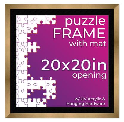 Contemporary Bronze Wood Picture Frame