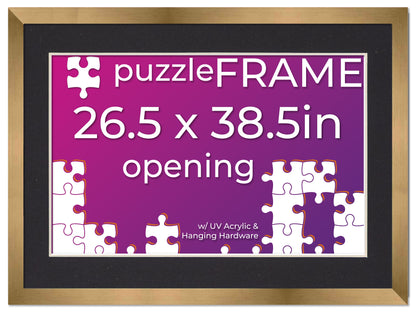 Contemporary Bronze Wood Picture Frame