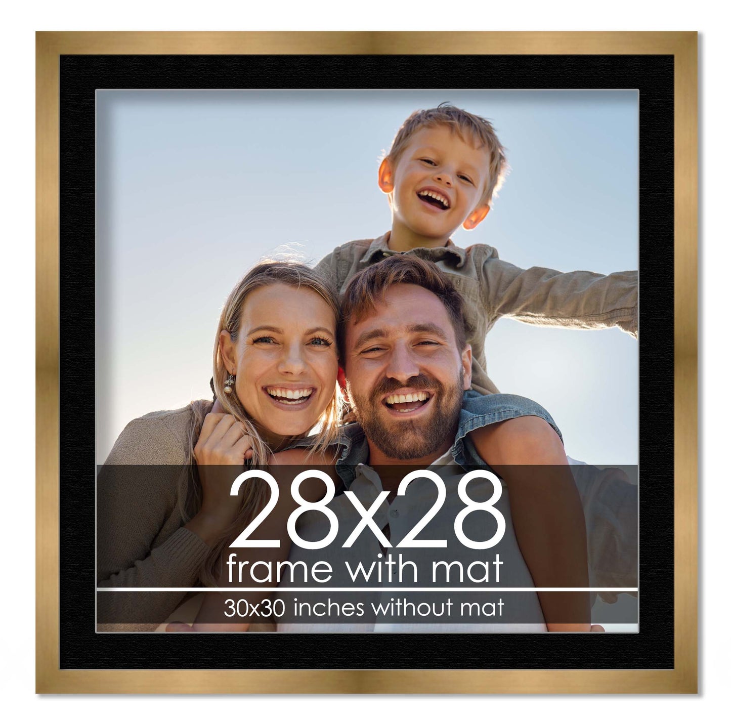 Bronze Frame with Black Mat
