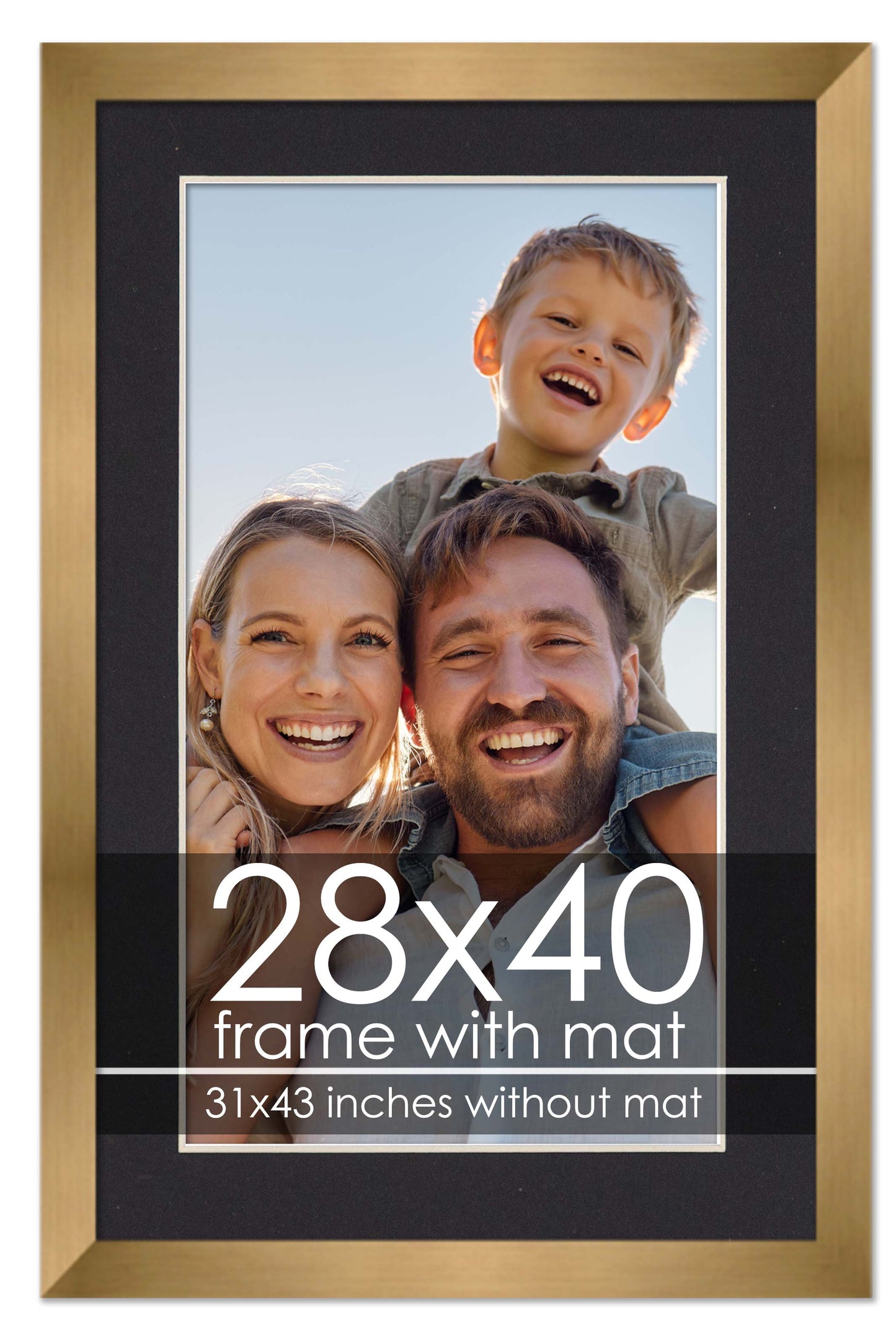 Bronze Frame with Black Mat