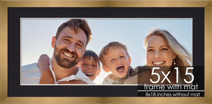Bronze Frame with Black Mat