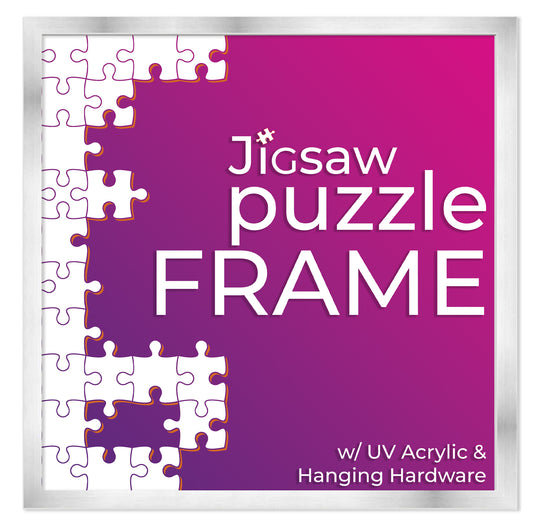 Silver Frame for Jigsaw Puzzles