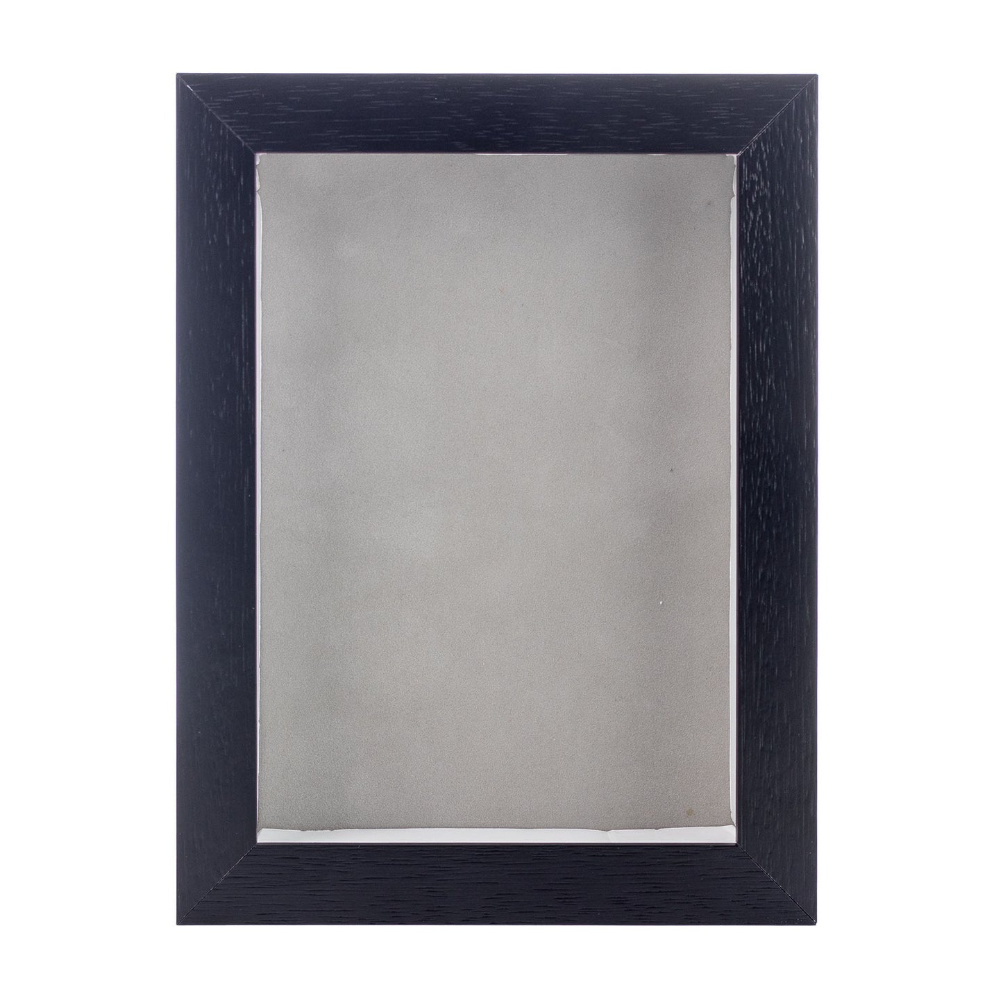 Textured Black Shadow Box Frame With Light Grey Acid-Free Suede Backing